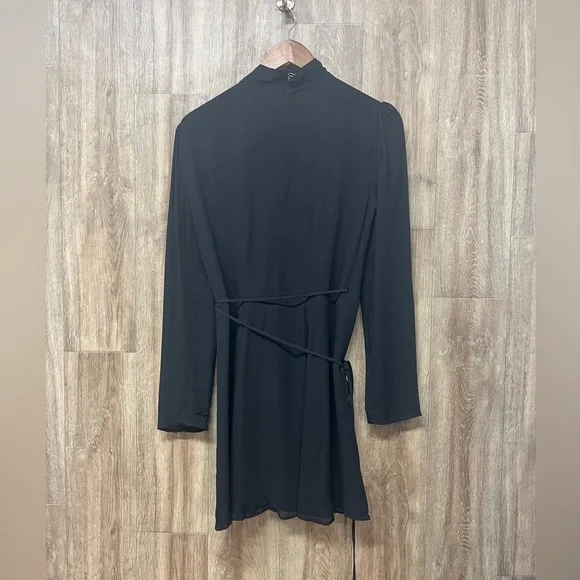 Reformation Otessa Black Mini Dress - Picture 2 of 14